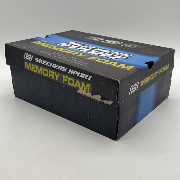 Skechers Vigor 2.0 Serpentine 51242EW/WNV White/Navy - Men’s US Size 10 Wide Fit - Picture 8 of 16